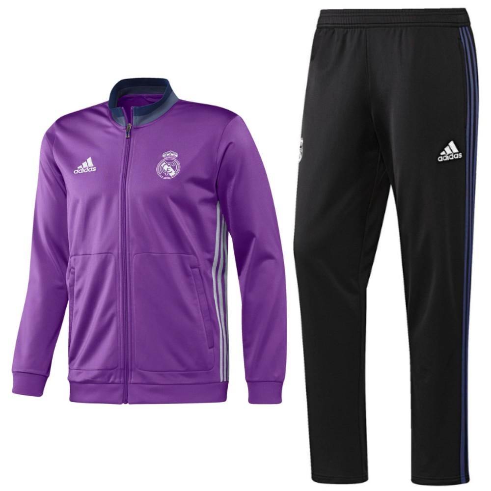 Bewust worden Ontevreden Vaardig Real Madrid Jogging Training Soccer Tracksuit 2016/17 Purple - Adidas –  SoccerTracksuits.com