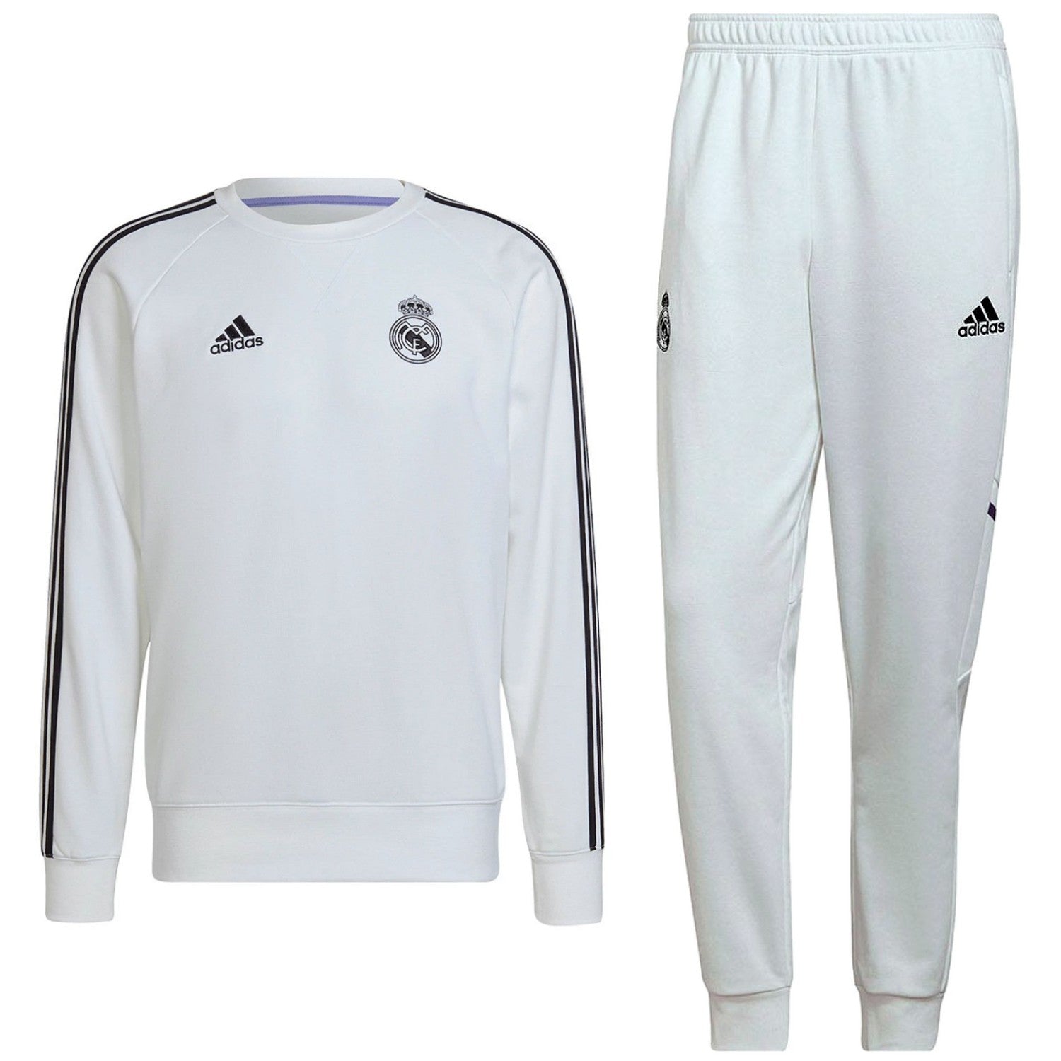 satire Intimidatie Wiskunde Real Madrid white training sweat Soccer tracksuit 2022/23 - Adidas –  SoccerTracksuits.com