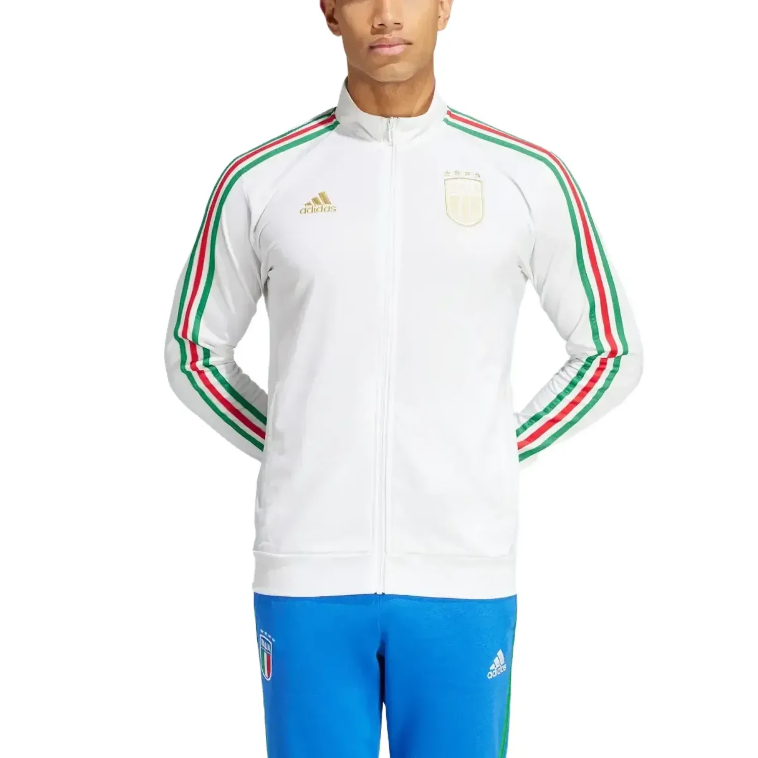 Italy Casual 3S presentation Soccer 2024/25 – tracksuit - Adidas