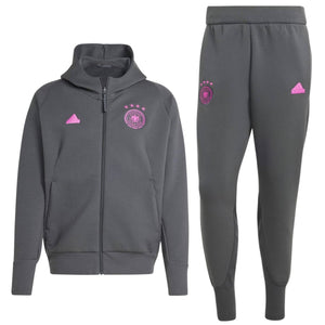 Germany Casual Travel hooded presentation tracksuit 2024/25 - Adidas