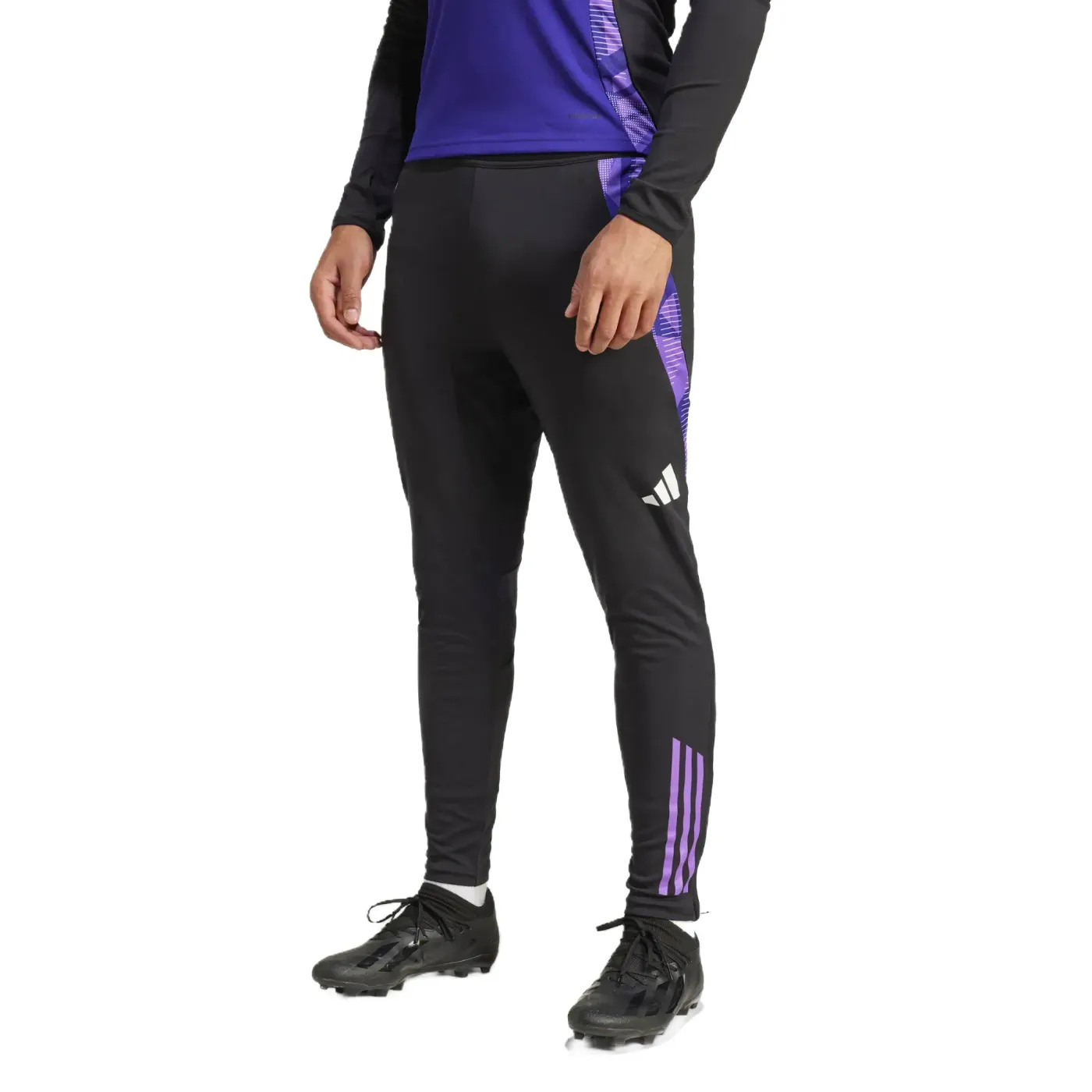 Purple adidas soccer pants online