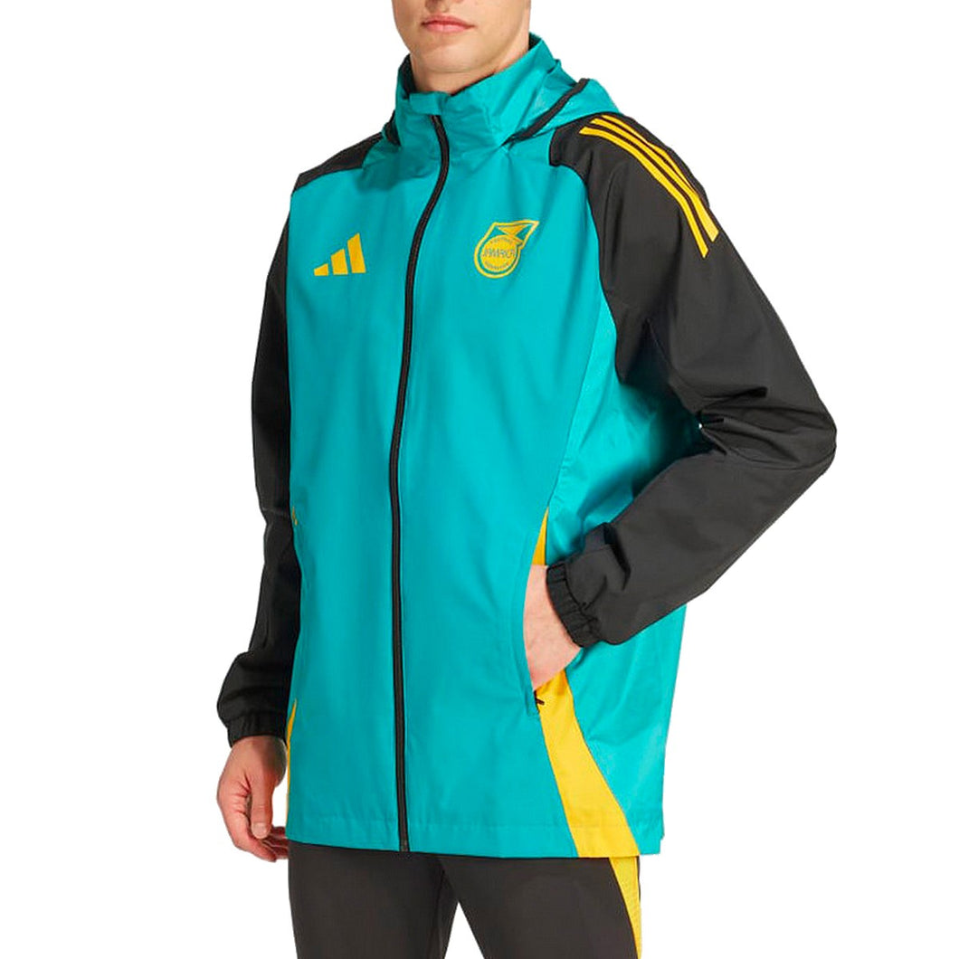 Jamaica soccer training rain jacket 2024/25 - Adidas