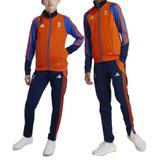 Kids - Juventus training presentation soccer tracksuit 2024/25 - Adidas