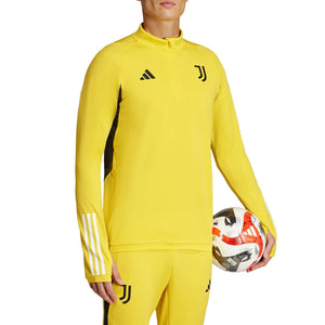 Juventus yellow training technical Soccer tracksuit 2024 - Adidas