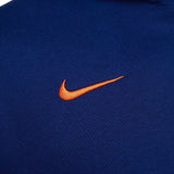 Netherlands navy blue Casual fleece presentation tracksuit 2024/25 - Nike