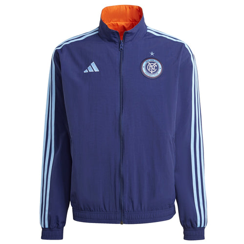 New York City FC pre-match presentation Soccer jacket 2023 - Adidas