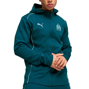 Olympique Marseille Casual hooded presentation tracksuit 2024/25 - Puma