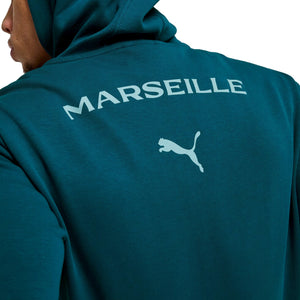 Olympique Marseille Casual hooded presentation tracksuit 2024/25 - Puma