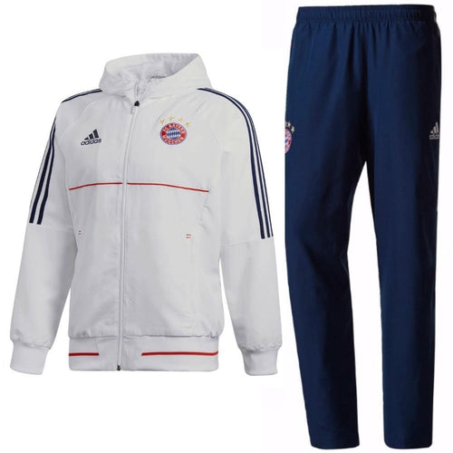 Bayern Munich Training Presentation Soccer Tracksuit 2018 - Adidas - SoccerTracksuits.com