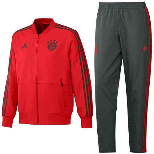 Bayern Munich Training Presentation Soccer Tracksuit 2018/19 - Adidas - SoccerTracksuits.com