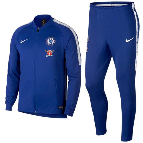 Chelsea Fc Training Presentation Soccer Tracksuit 2018/19 Blue - Nike - SoccerTracksuits.com