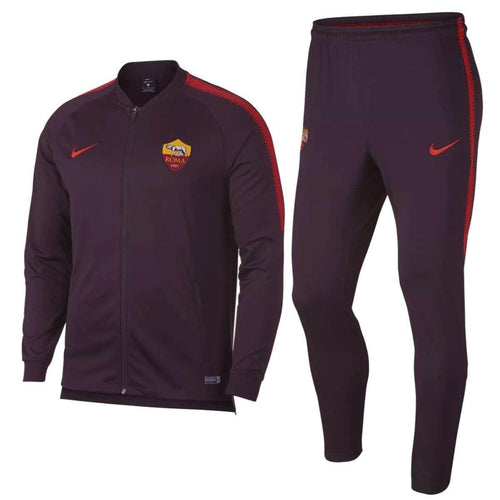 AS Roma Presentation Soccer Tracksuit 2018/19 - Nike - SoccerTracksuits.com