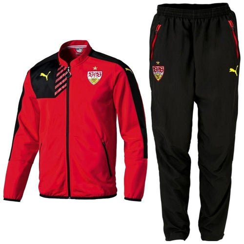 Vfb Stuttgart Presentation Soccer Tracksuit 2015/16 - Puma - SoccerTracksuits.com