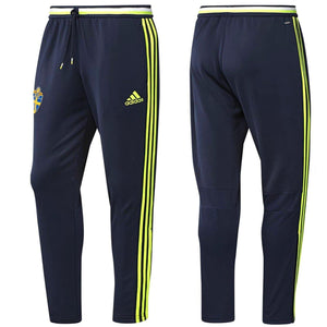 Sweden Training Technical Soccer Tracksuit Euro 2016 - Adidas - SoccerTracksuits.com