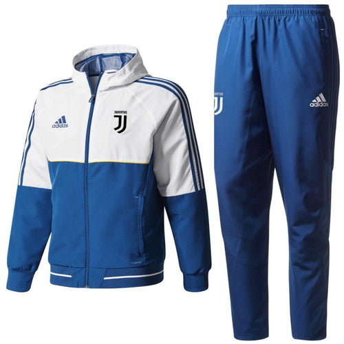 Juventus Training Presentation Soccer Tracksuit 2017/18 - Adidas - SoccerTracksuits.com