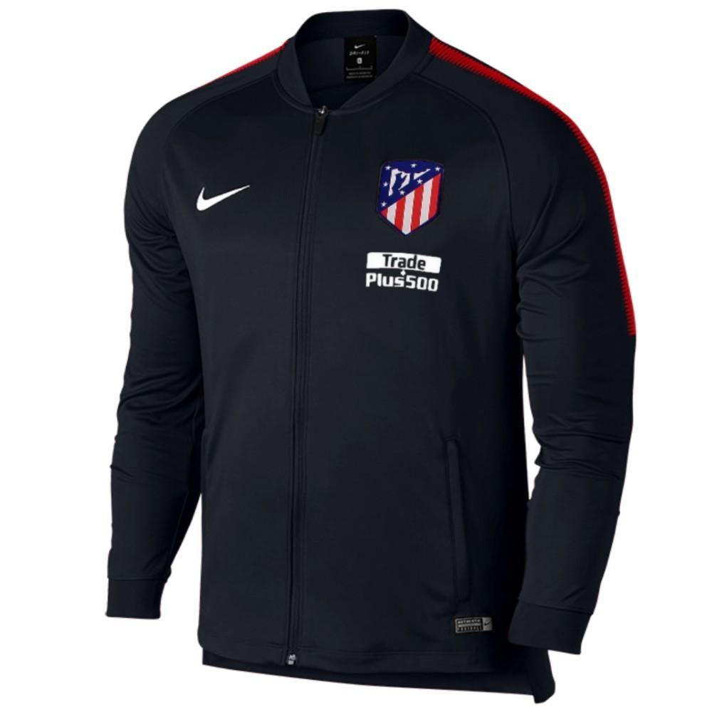 Atletico Madrid Black Presentation Soccer Tracksuit 2017/18 - Nike ...