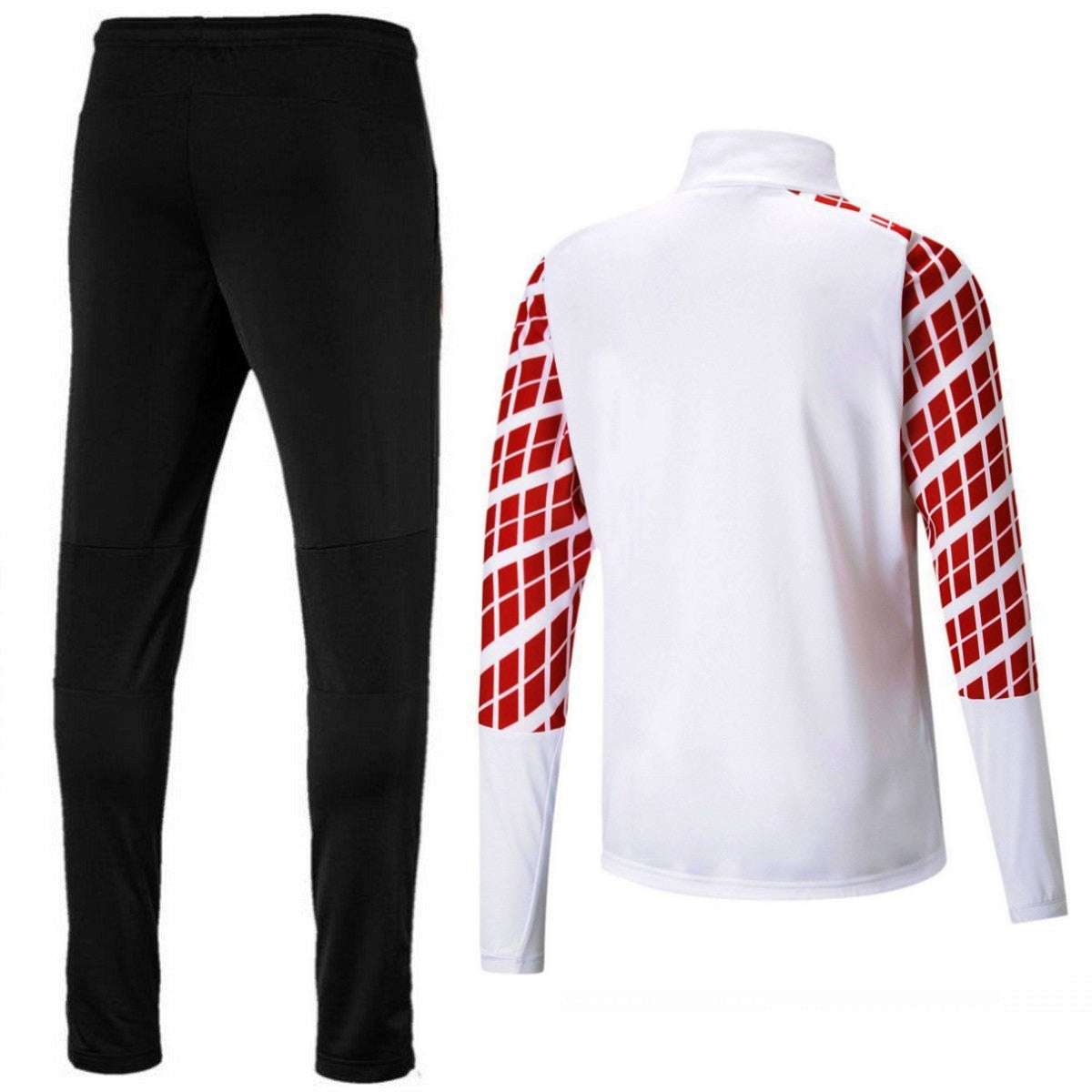 White Puma AC Milan Pre Match Track Jacket