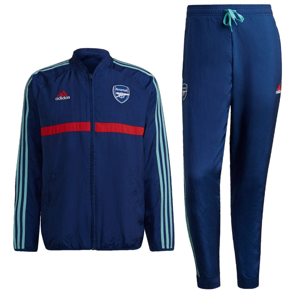 adidas Arsenal FC Presentation Tracksuit Pants 2022/23 - Navy Blue