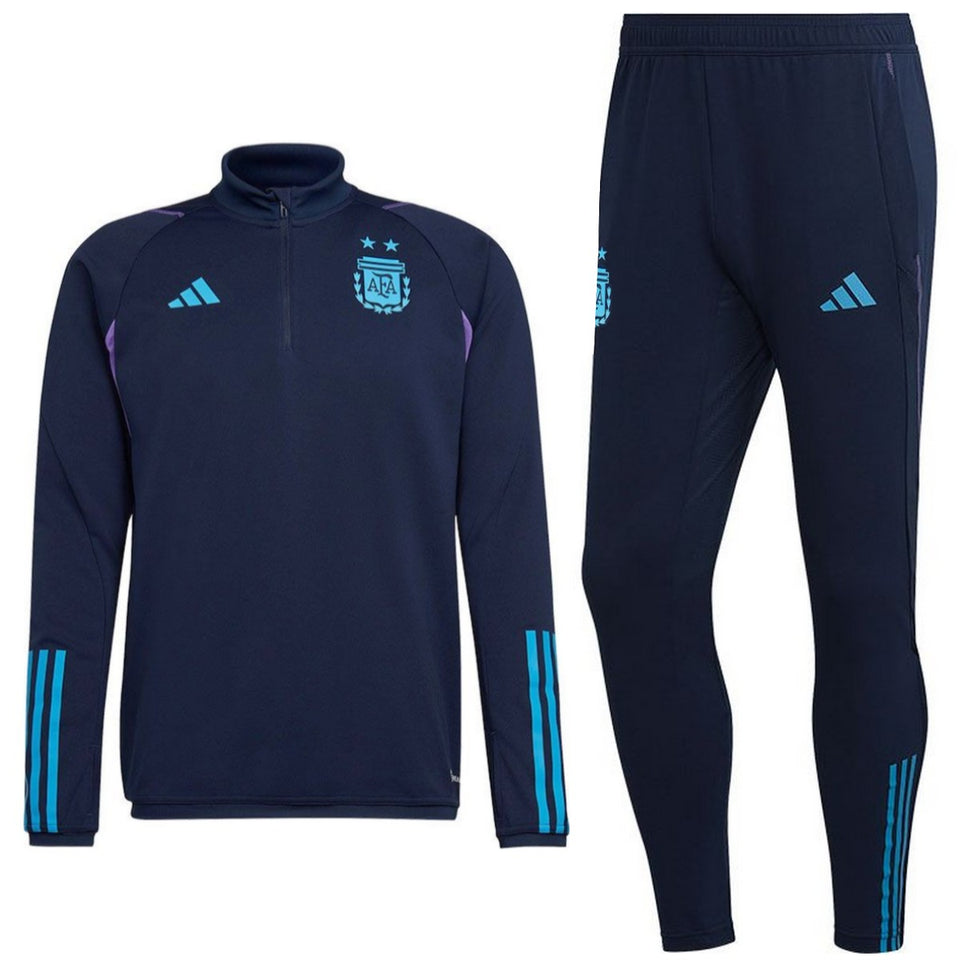 Adidas Blue Jackets Soccer Tee Team Navy S Mens