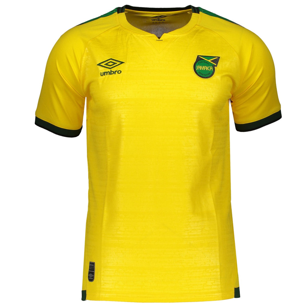 Miguel Ángel Persuasión chupar Jamaica national team Home soccer jersey 2021/22 - Umbro –  SoccerTracksuits.com