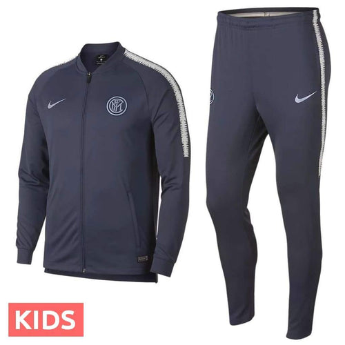 Kids - Inter Milan UCL presentation soccer tracksuit 2018/19 - Nike - SoccerTracksuits.com