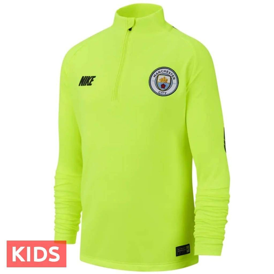 dief inrichting Christchurch Kids - Manchester City fluo training technical soccer tracksuit 2019 - Nike  – SoccerTracksuits.com