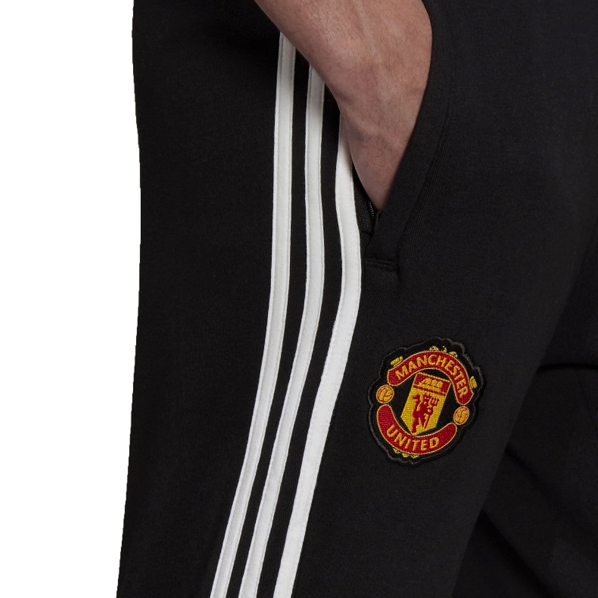 Manchester United Casual 3S black hooded tracksuit 2022/23