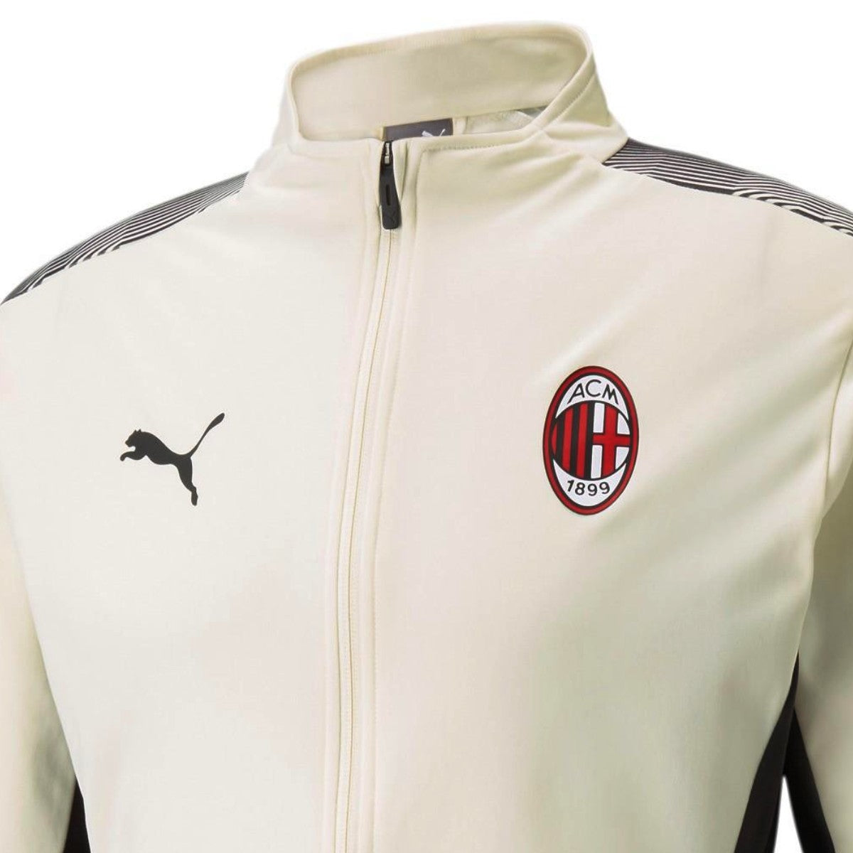 AC Milan Puma 2022/23 Pre-Match Full-Zip Jacket - White