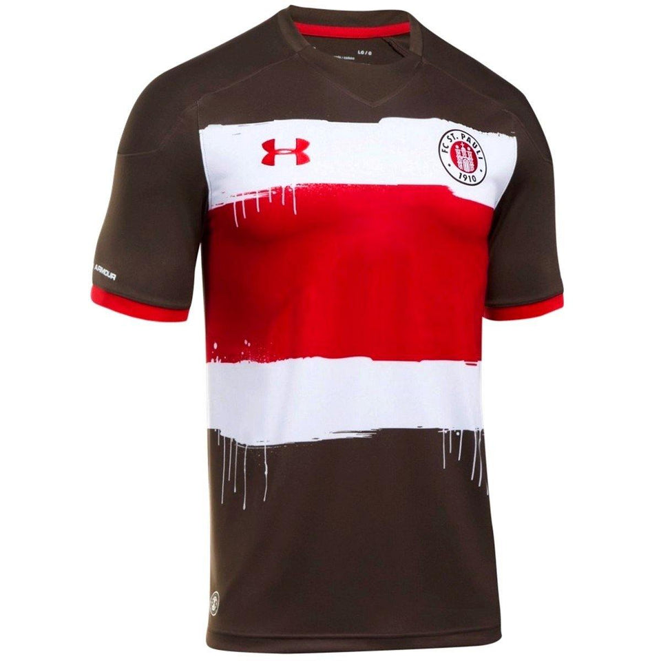 slijm Geslaagd vermogen FC St. Pauli Home soccer jersey 2018 - Under Armour – SoccerTracksuits.com