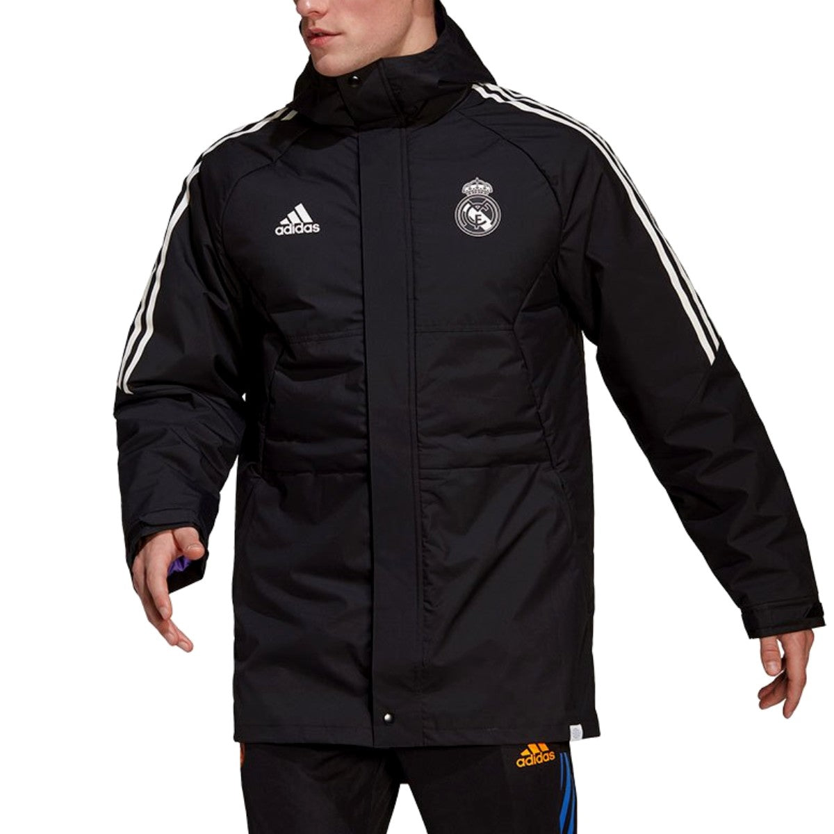 Real Madrid winter training bench parka jacket 2022/23 - Adidas –  SoccerTracksuits.com