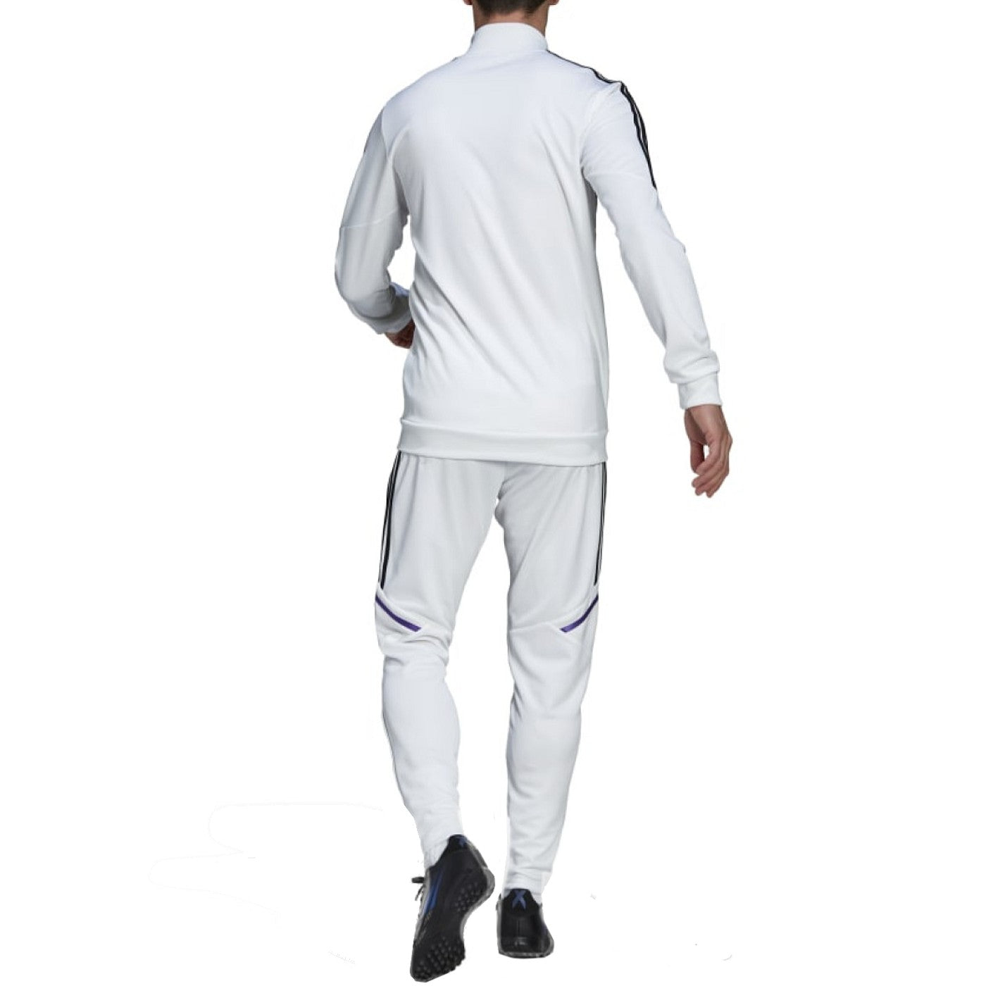 Real Madrid black training sweat tracksuit 2019/20 - Adidas