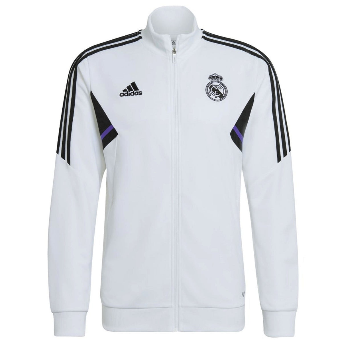 Real Madrid white training bench Soccer tracksuit 2022/23 - Adidas ...